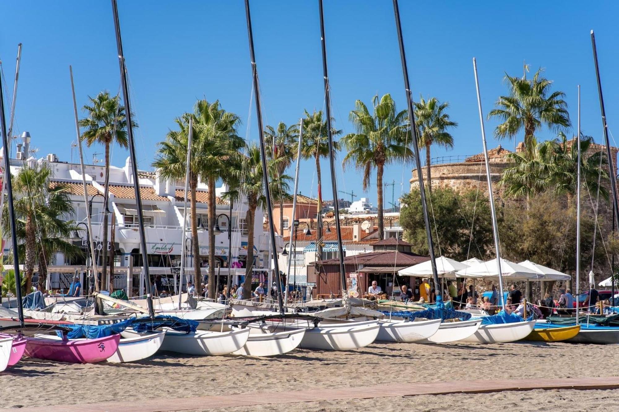 Two Bed, Two Bath Apartment With Sea Views - Angel De Miraflores Malaga Exterior photo